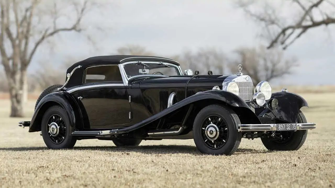 Mercedes 500 k cabriolet a 1935