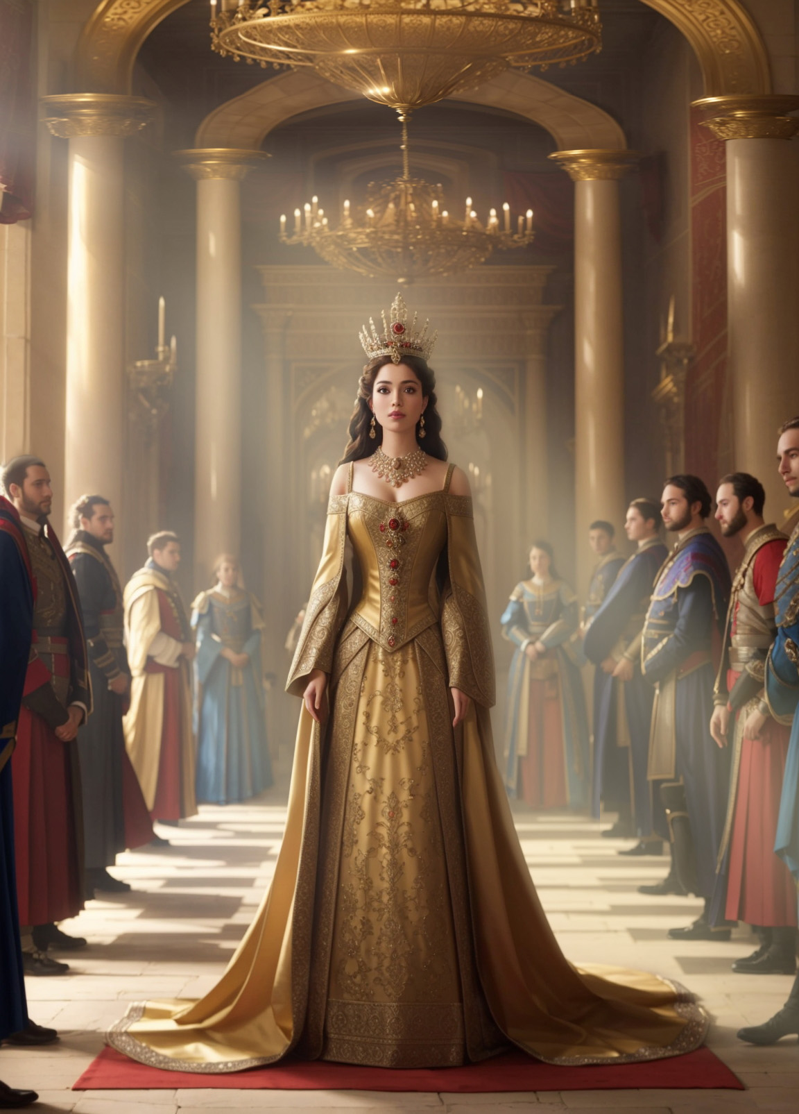 1absolute reality v16 the beautiful queen enters the hall of th 0  1 