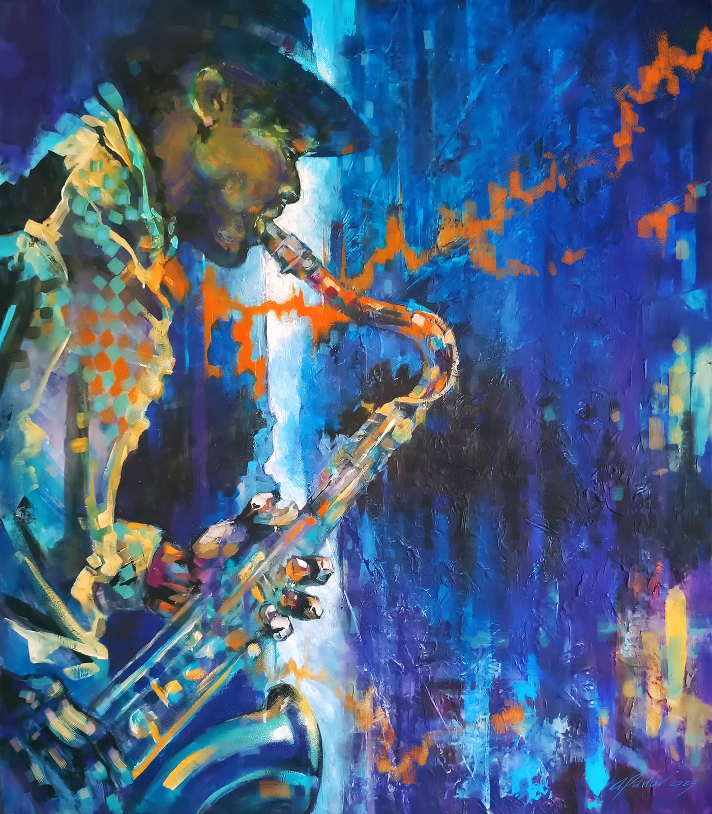 Blues pavlov70x80