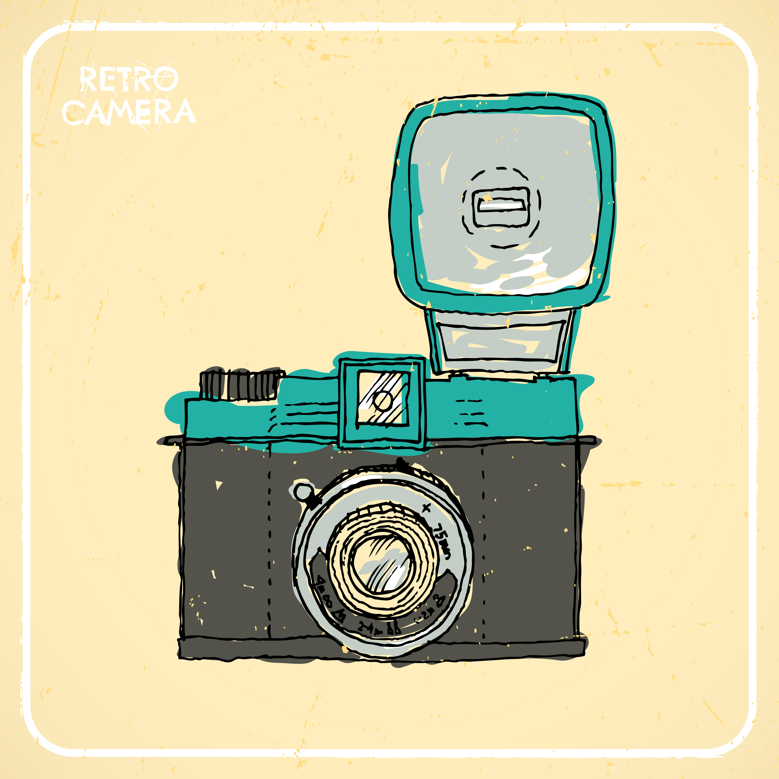 Camera retro