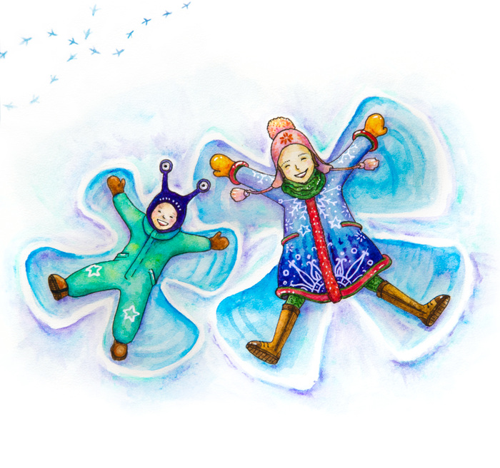 Main snow angel 1 