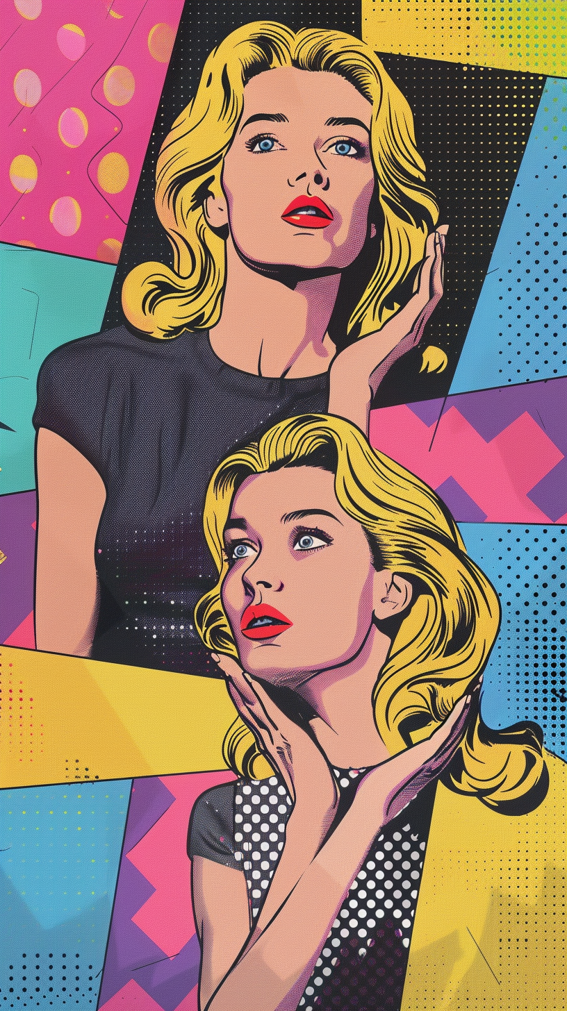 Nubiys a series of roy lichtenstein style portraits showcasing  31af4ed0 fedf 43b9 83db 3cf6cfa16444