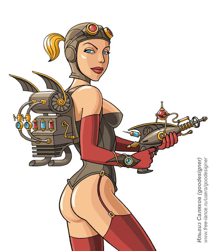 Steamp girl