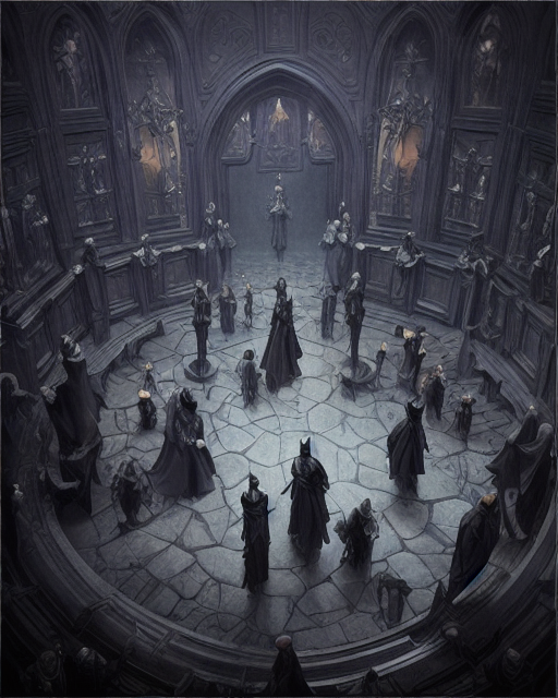 2   circle of dark inquisitors dark colors