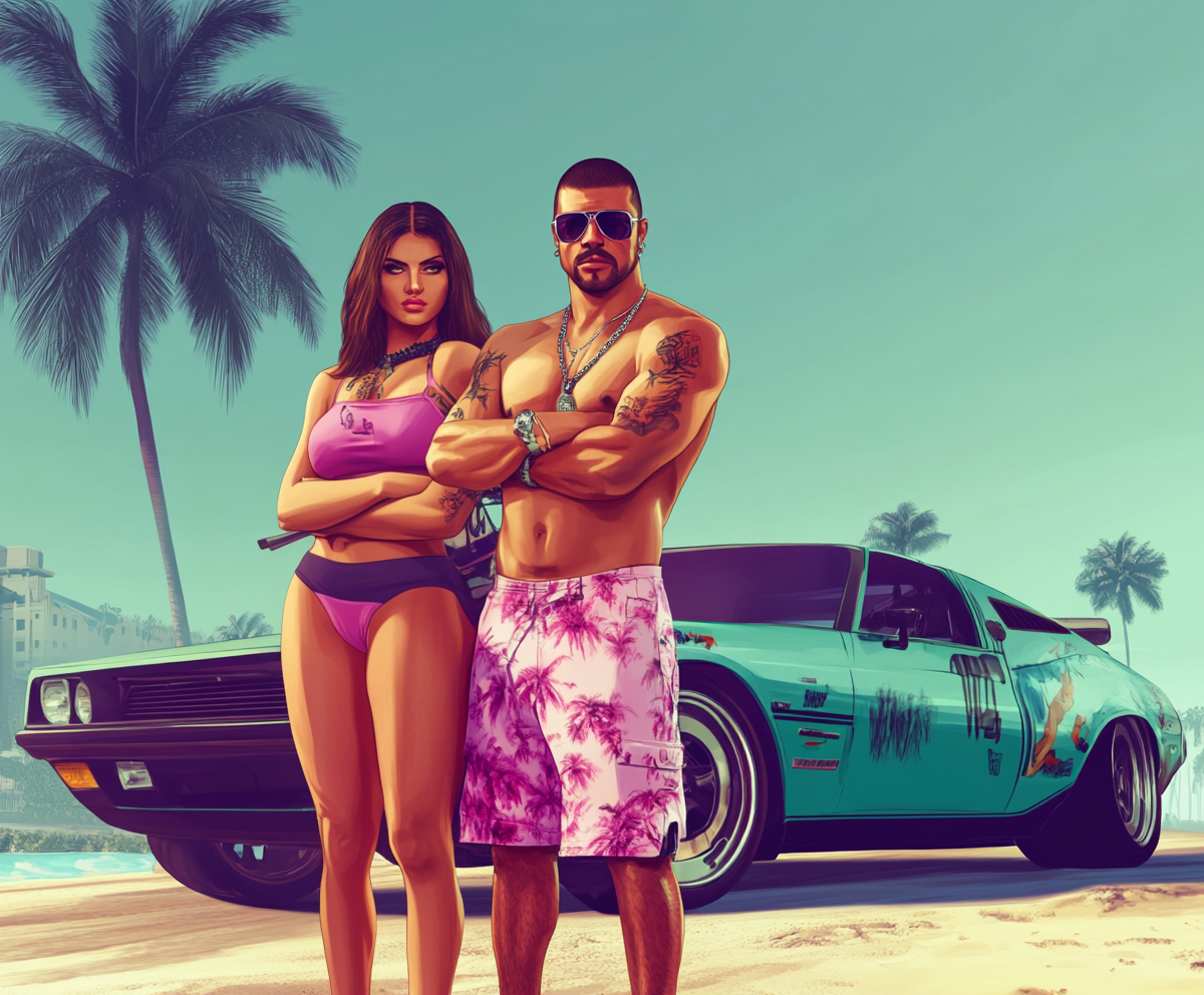 U1784874868 dom and letty near sport car gta vice city style  e3a3145b 493d 4b1b a872 521bbb8f7d72 1