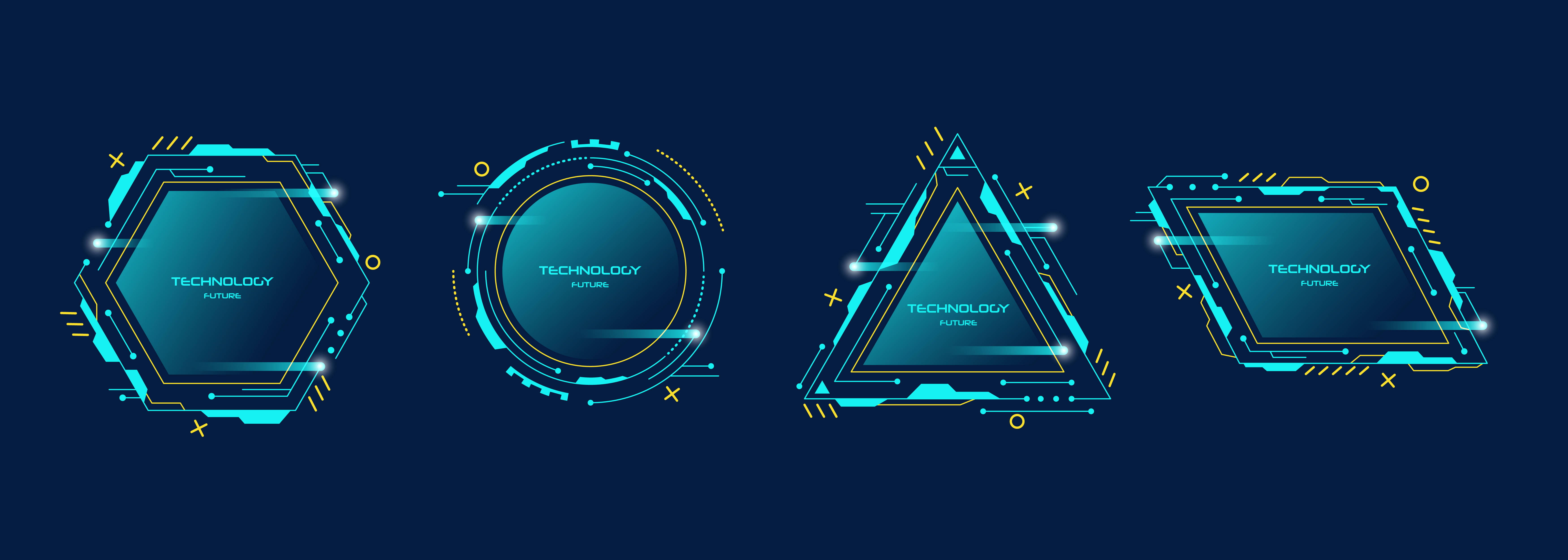 Technology future set banner3