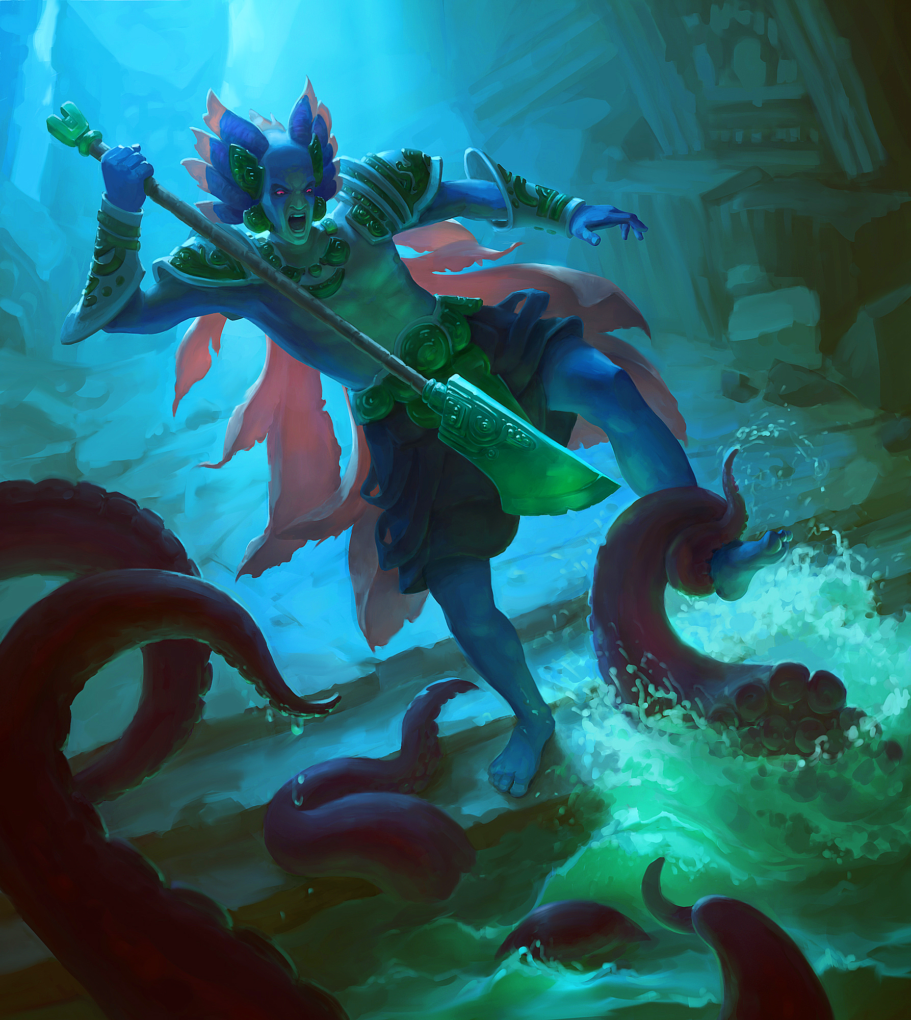 Merfolk final artstation