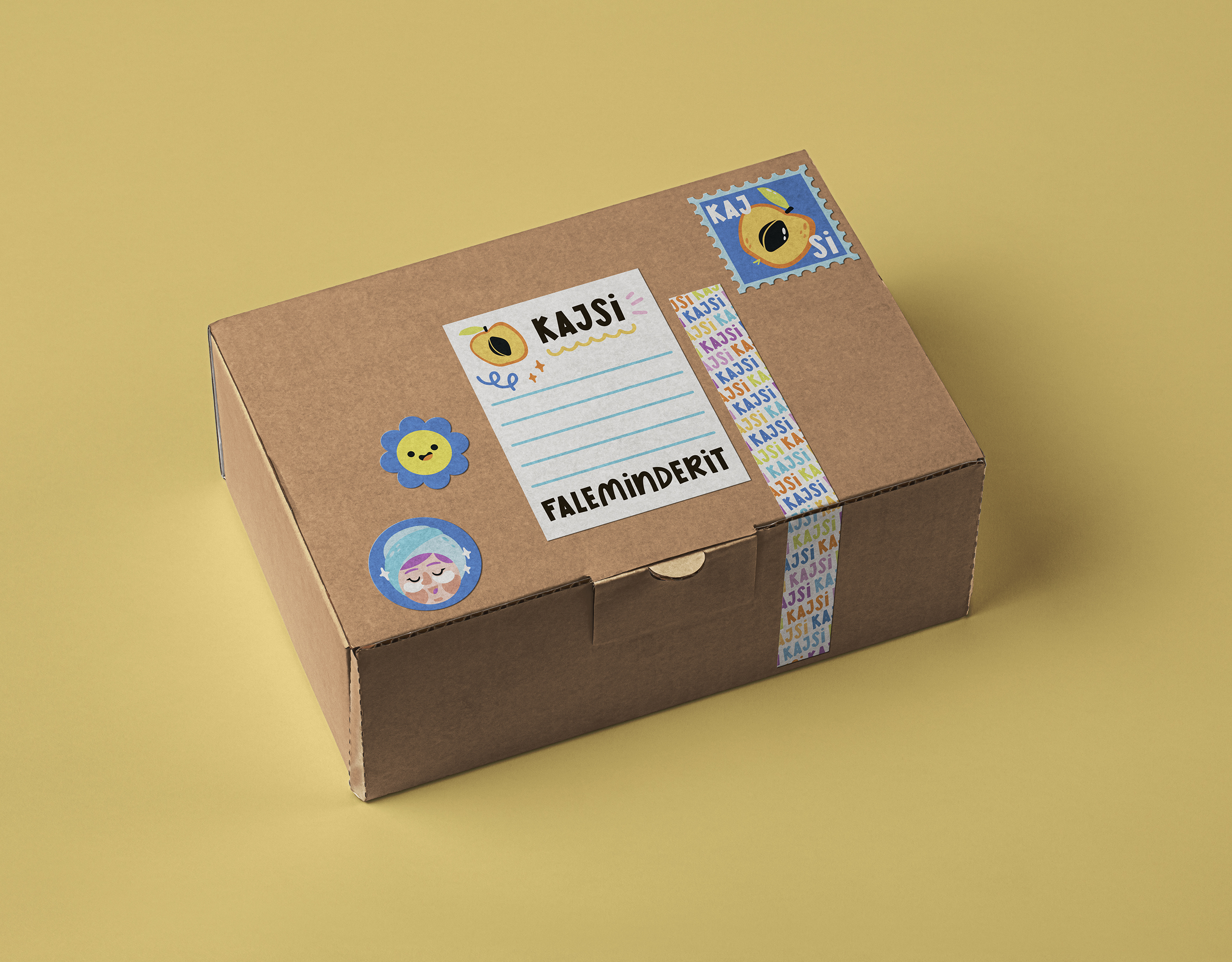 1mailing packaging box free psd mockup