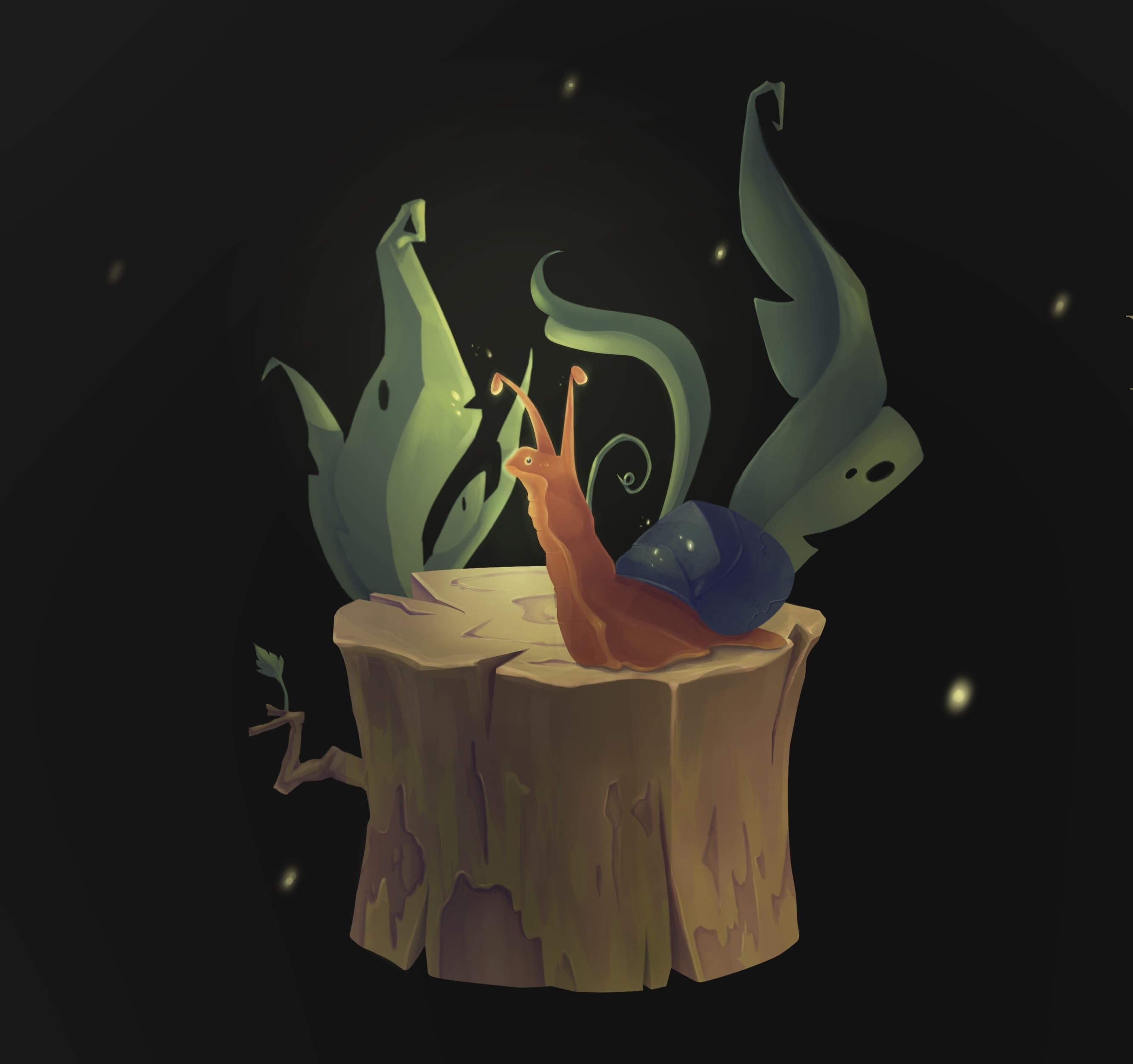Big final snail