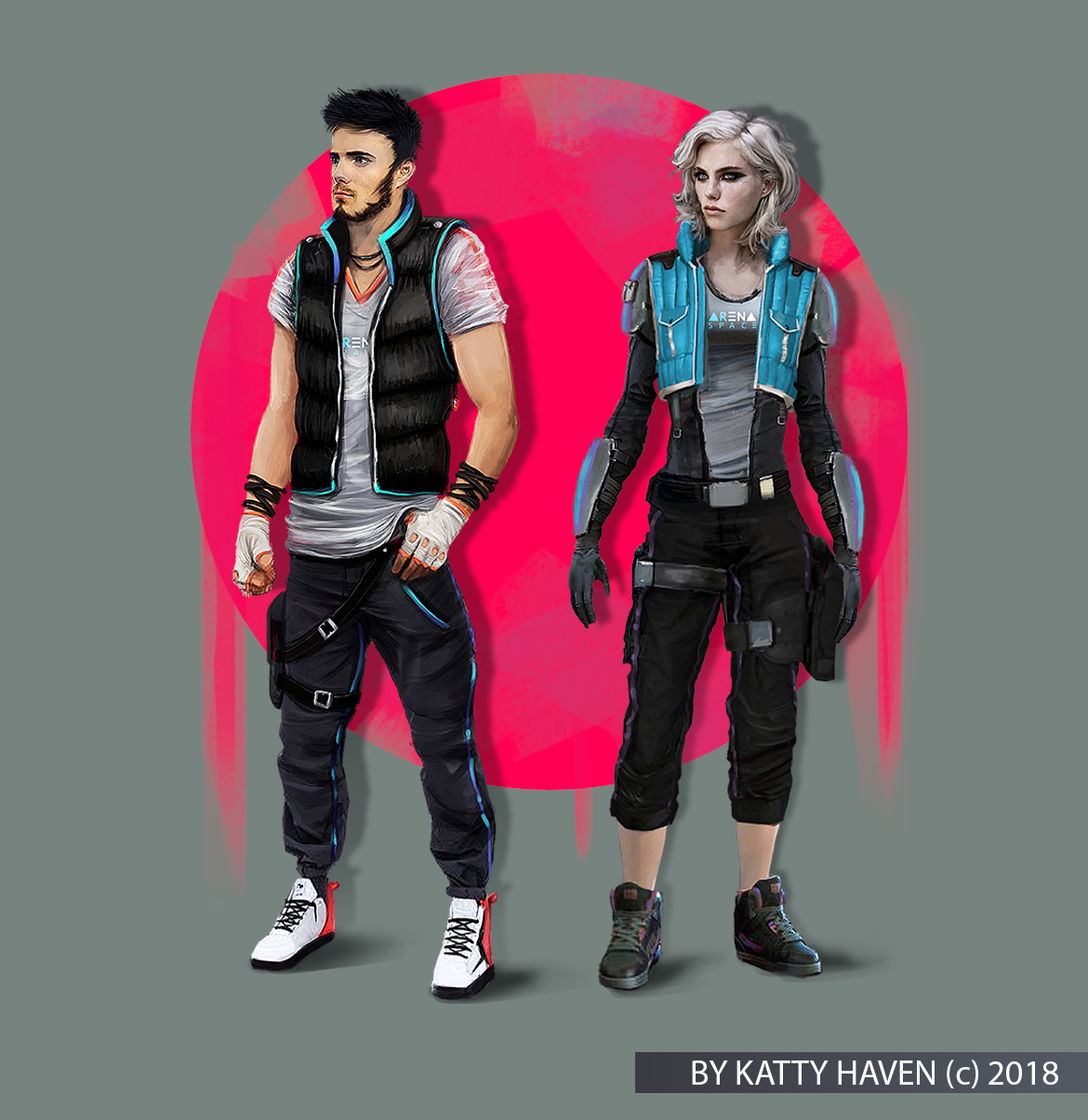 Cyberpunk characters