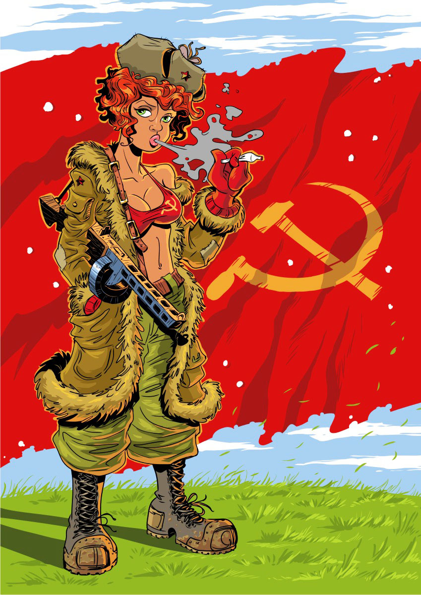 Red girl