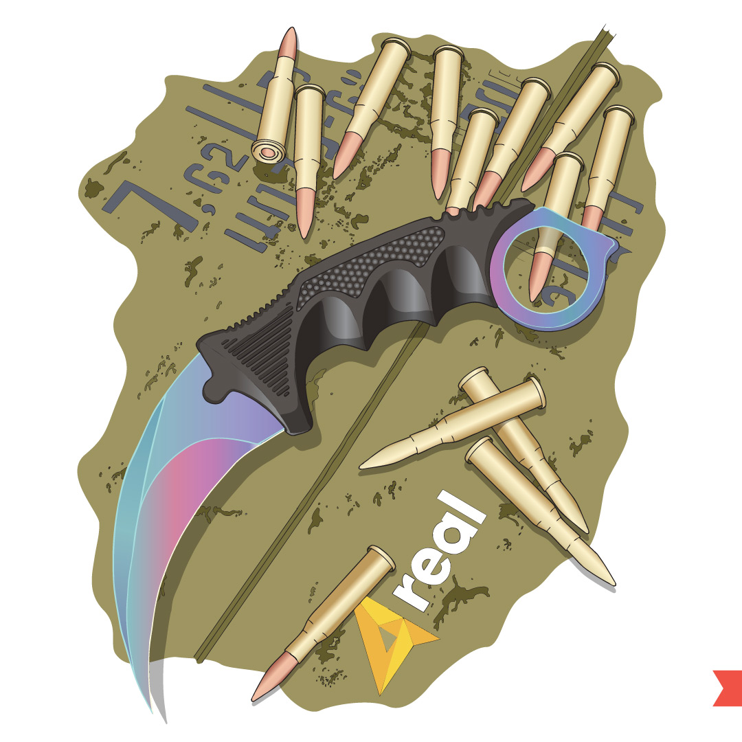 Karambit fade milkdesign
