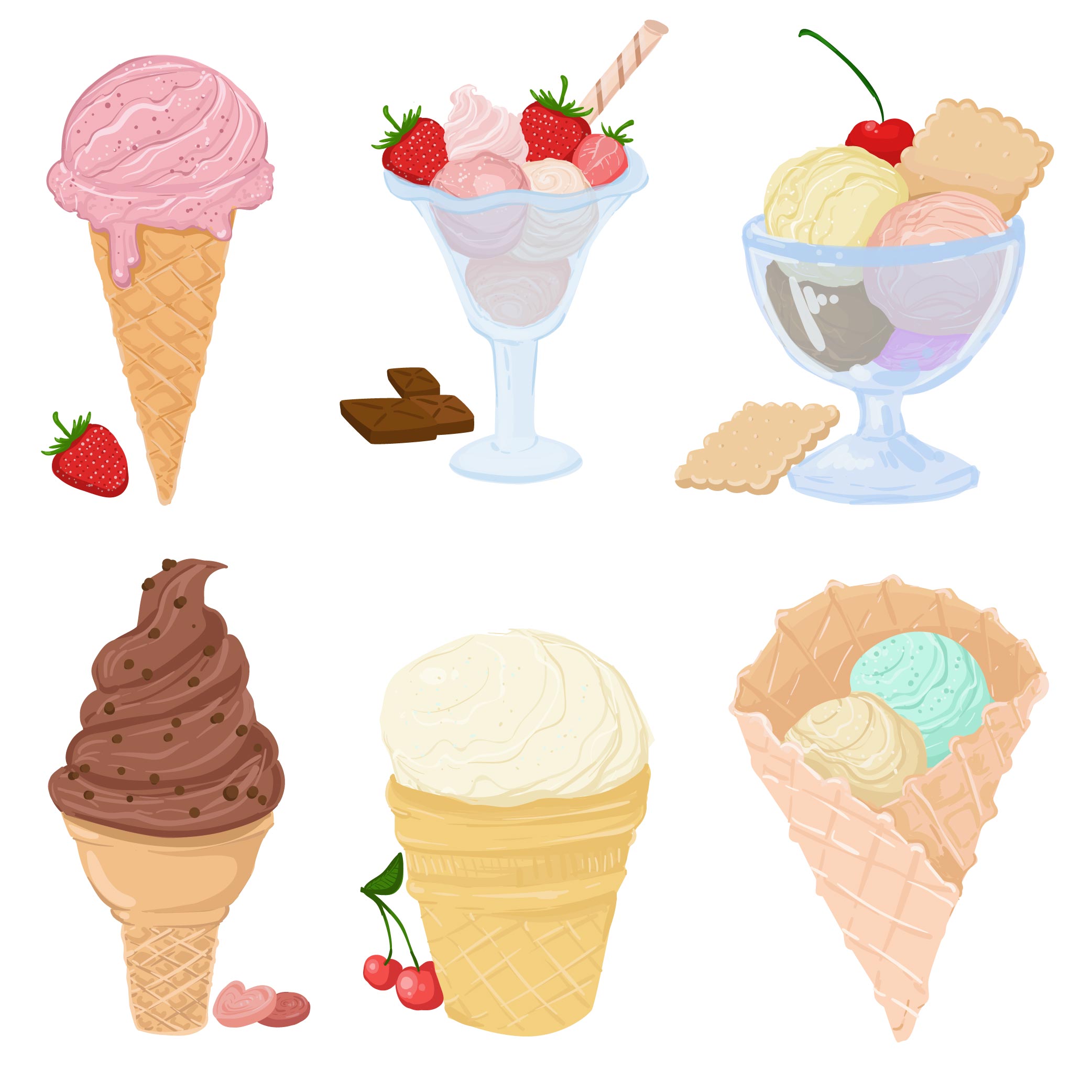 Ice cream color