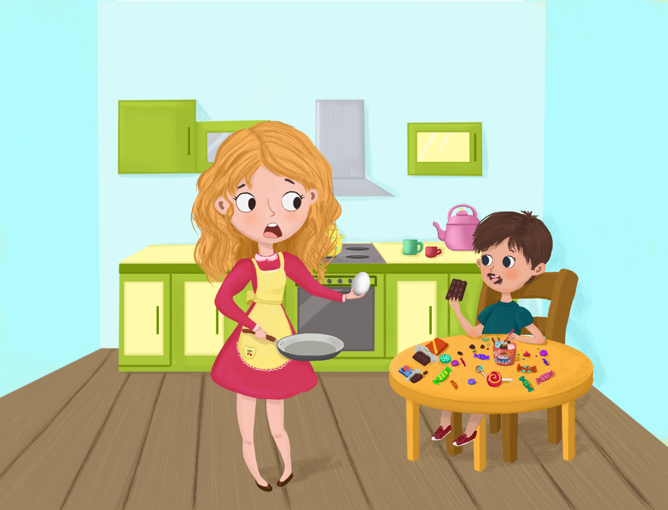 Boy and mammy1