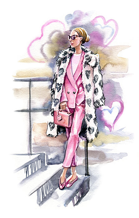 Pink suite