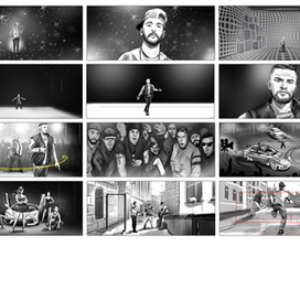 Storyboard for the song Rocket