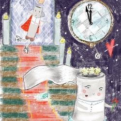 Золушка Рулона и Принц Втулка