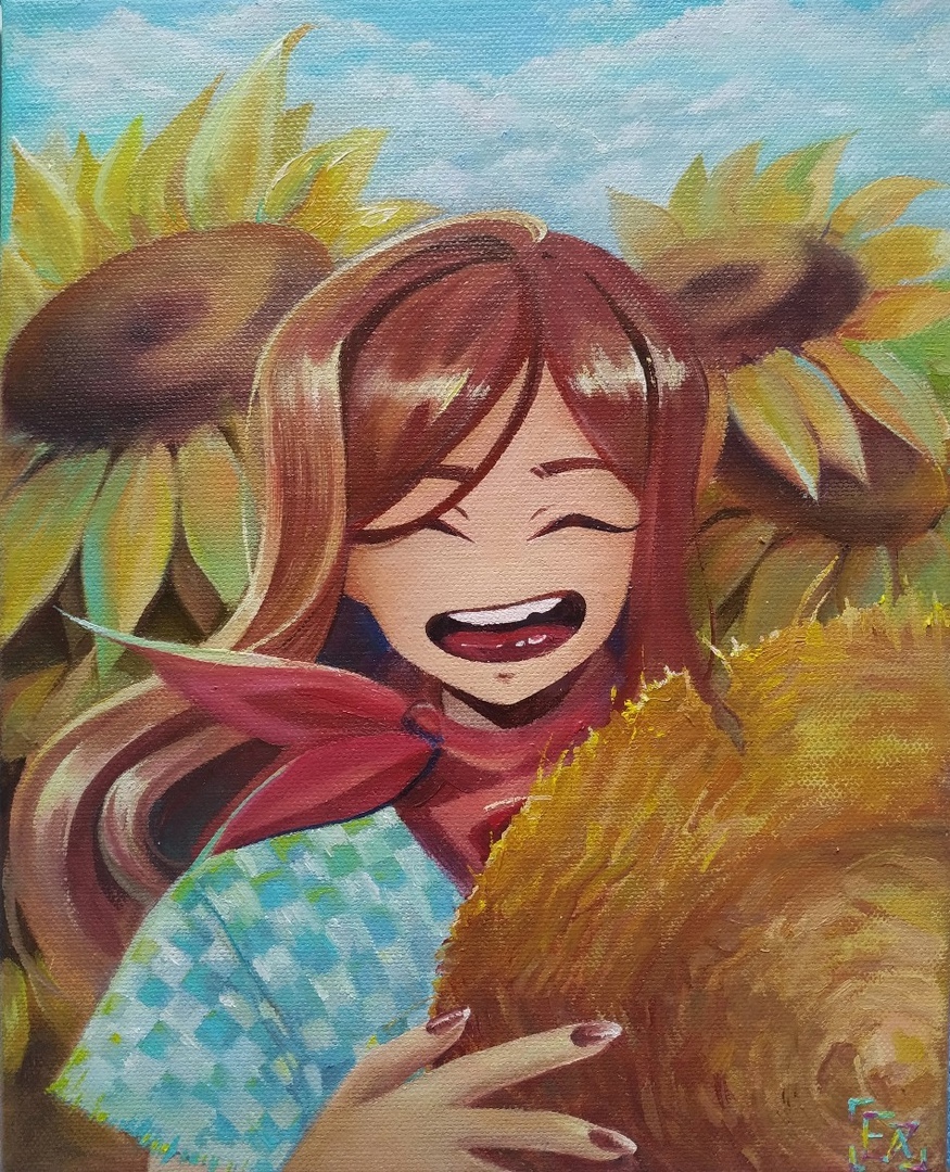 Подсолнухи