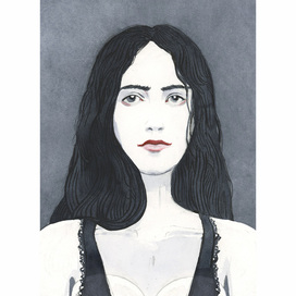 Портрет Мины. Дракула. Брэм Стокер