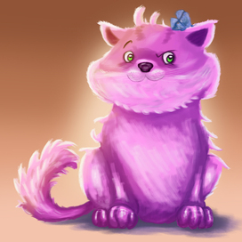 illustration cat   character