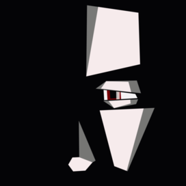 In shadow