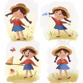 Character design for children book