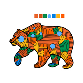 Bear in color