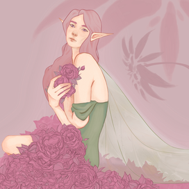 Fairy of flowers