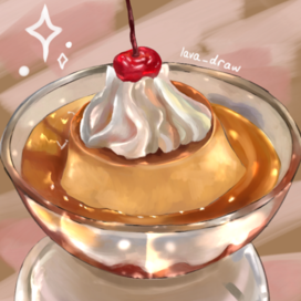 Pudding art