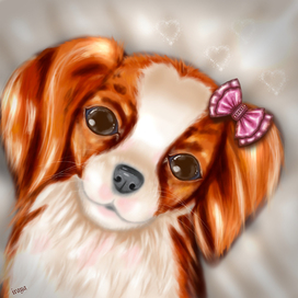 dog puppy illustration