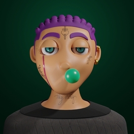 3D Character Gum