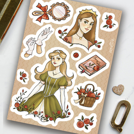 "Princess" sticker pack