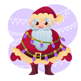 Vector Santa Claus