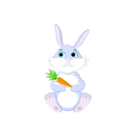 Bunny with carrot