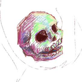 skull sketch