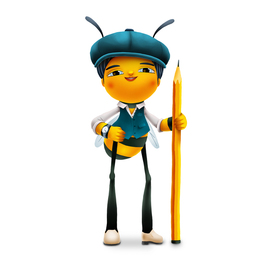 RuggleBee Books Character