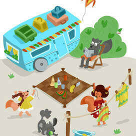 Fox picnic