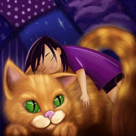 Sweet dreams: Favorite cat