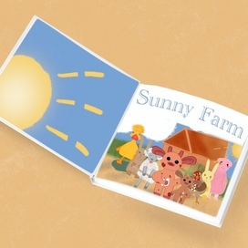 Children’s book “Sunny farm”