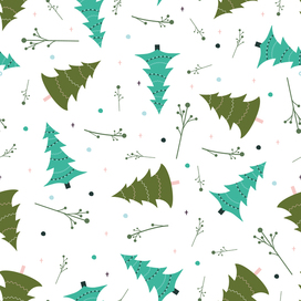 Christmas seamless pattern