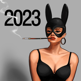 Symbol of 2023 | Black Rabbit