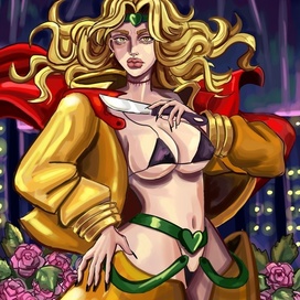 Dio Brando as a woman