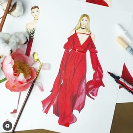 Фешн иллюстрации