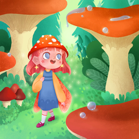 mushroom fairy