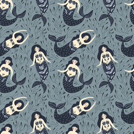 Mermaid pattern