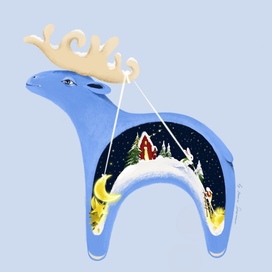 Christhmas deer