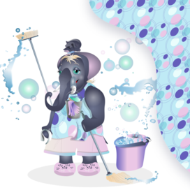 Elephant cleaner