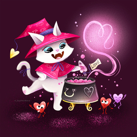 Cat and love potion