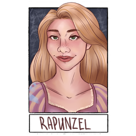 Rapunzel in my style 