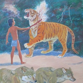 J.R. Kipling "Mowgli" ; ill №4